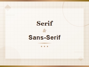 Serif and Sans-Serif Font Pairings for Logos